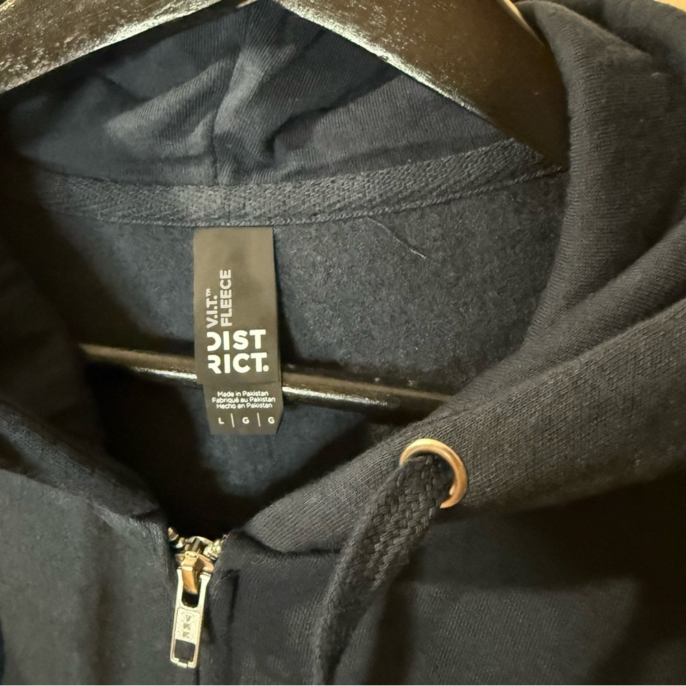 District Black Fleece Hoodie - Picture 3 of 6